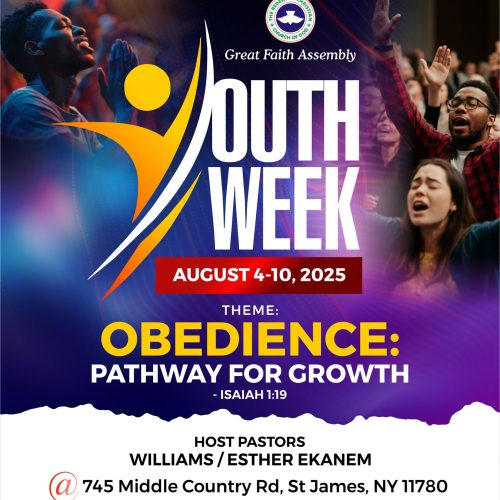 YOUTH WEEK (AUGUST 4 – 10, 2025)